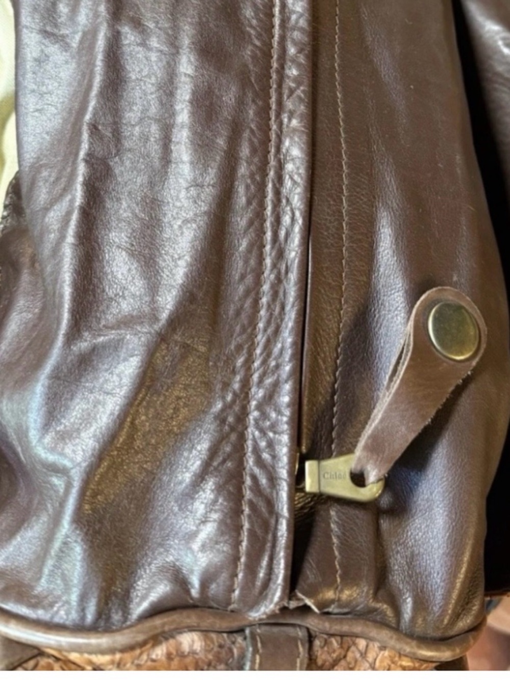 Chloe Python Handbag - Picture 9 of 10